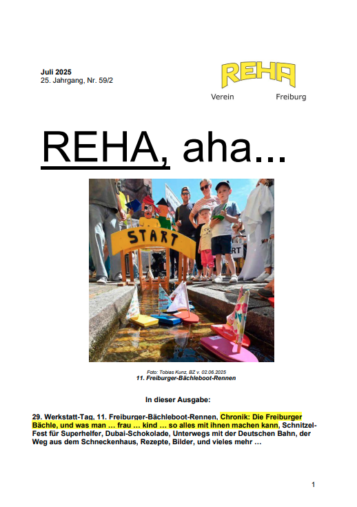 REHA-aha, Ausgabe 59