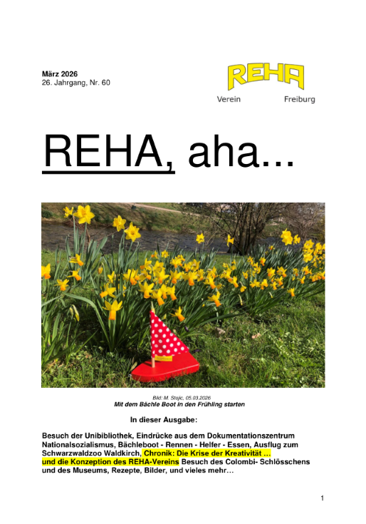 REHA-aha, Ausgabe 60