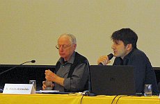 Begrüßung durch Hr. Conforti, Fr. Zipfel und Fr. Hiss